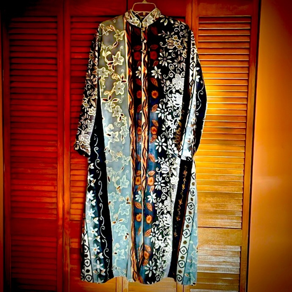 Ruth Norman for Neiman Marcus Maxi Dress Robe Caftan Lounger